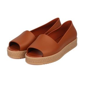 Melissa Puzzle Ad Platform Peep Toe Shoes